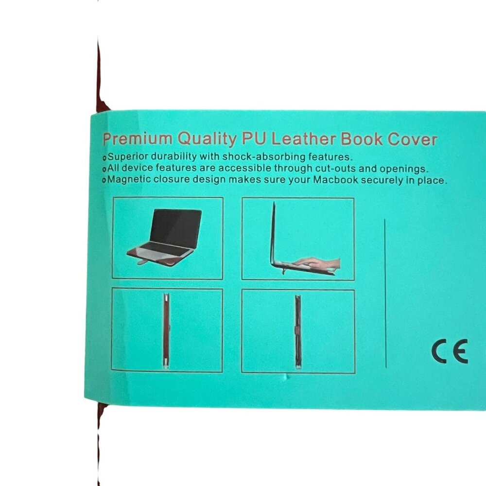 NWT Mosiso Premium Quality PU Leather Cover Stand MacBook Air/Pro 13" SE… - Picture 5 of 8